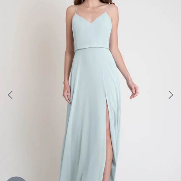 NWT Jenny Yoo Shelby dress in Serenity Blue Size 10 - Picture 1 of 2